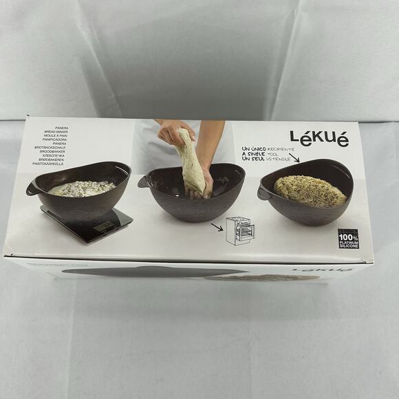 Lekue Bread Maker Brown Silicone Bakeware - Picture 3 of 10
